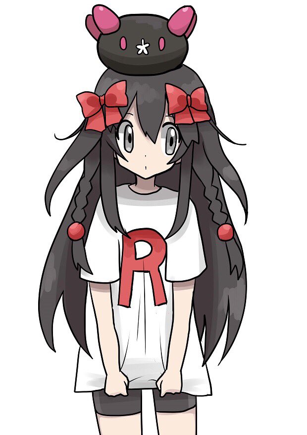 プラム ポケモン実況の民 على تويتر ジンジーさんが出る回にちょこっとでてるロケット団のtシャツがほしいです