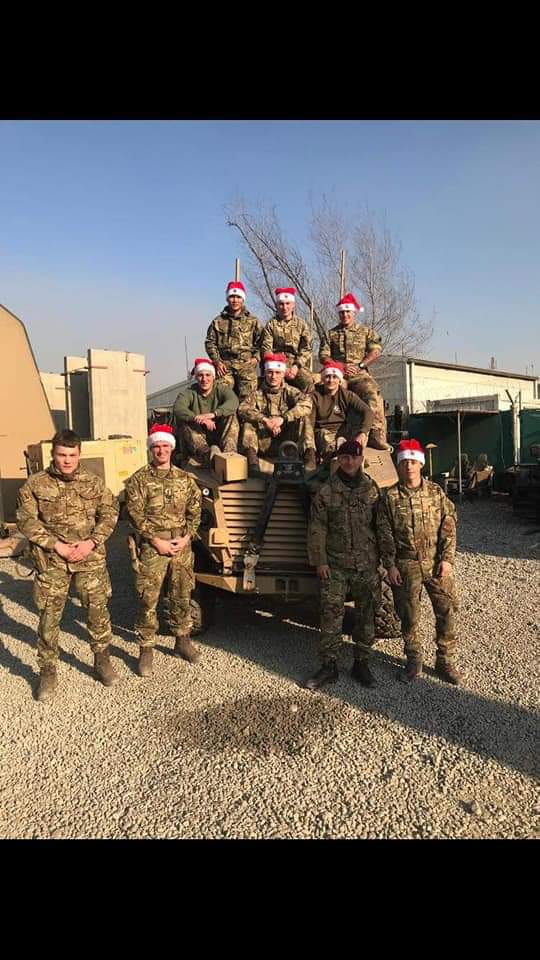 TheSmileClubUK's tweet photo. Merry Christmas from the REME LAD workshop in Afghanistan 🎅 https://t.co/5uddhXVgU2