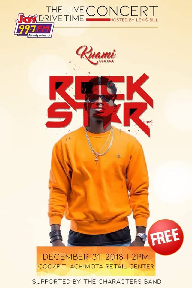 DRIVE TIME ON JOY (@driveonjoy) on Twitter photo Kindly mark the date on your calendar : The Drive Time Live Concert with the RockStar <a href="/KuamiEugene/">Kuami Eugene</a>. Don't miss it
#DriveOnJoy Kindly mark the date on your calendar : The Drive Time Live Concert with the RockStar <a href="/KuamiEugene/">Kuami Eugene</a>. Don't miss it
#DriveOnJoy