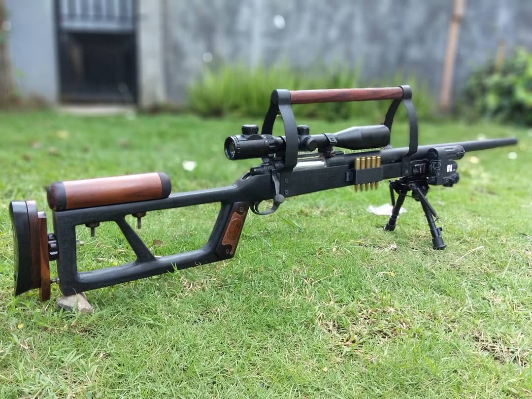 Romeoindia3's tweet photo. The BLACK KING SNIPER is finally here.
Build for VSR10, SSG24, M700 and M24.
#airsoftsniper #vsr10 #M700 #ssg24 #stockmaking #taringcarving
@goodhuntingjp https://t.co/bfZUoGfP5c