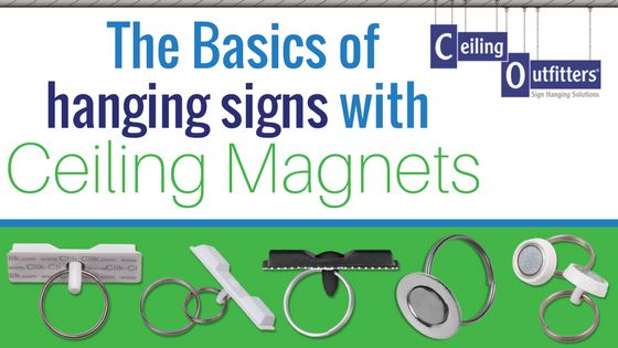 CeilingOutfit2's tweet image. The Basics of Hanging Signs with Ceiling Magnets buff.ly/2A8C45F #retailsignage #ceilingsigns #ceilingmagnets