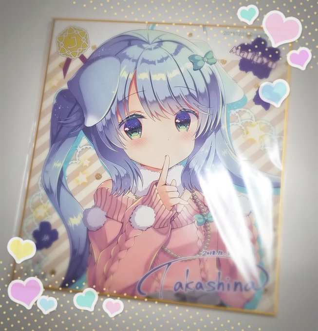 色紙のサンプル届きました*゜。+(n'v`n)+。゜* 
印刷綺麗でありがたいです😊 