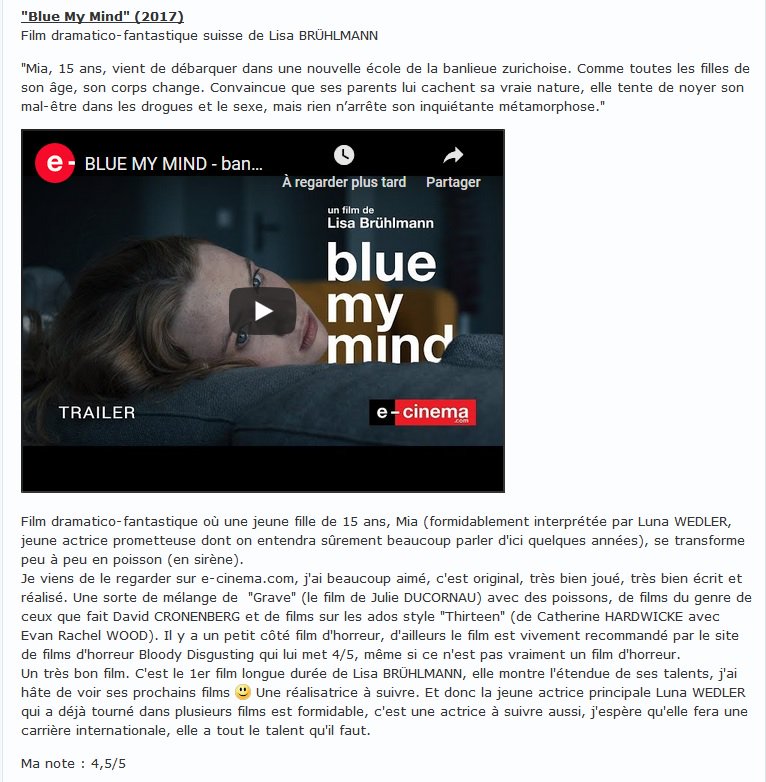 avragorn's tweet image. Pas de #TopFilms2018 car pas encore visionné mes blu-rays de films 2018 mais vu 2 excellents films sur plateformes et que je recommande très fortement :
➡️ #Roma de Alfonso CUARON sur @NetflixFR 
➡️ #BlueMyMind de Lisa BRÜHLMANN sur @ecinemacom