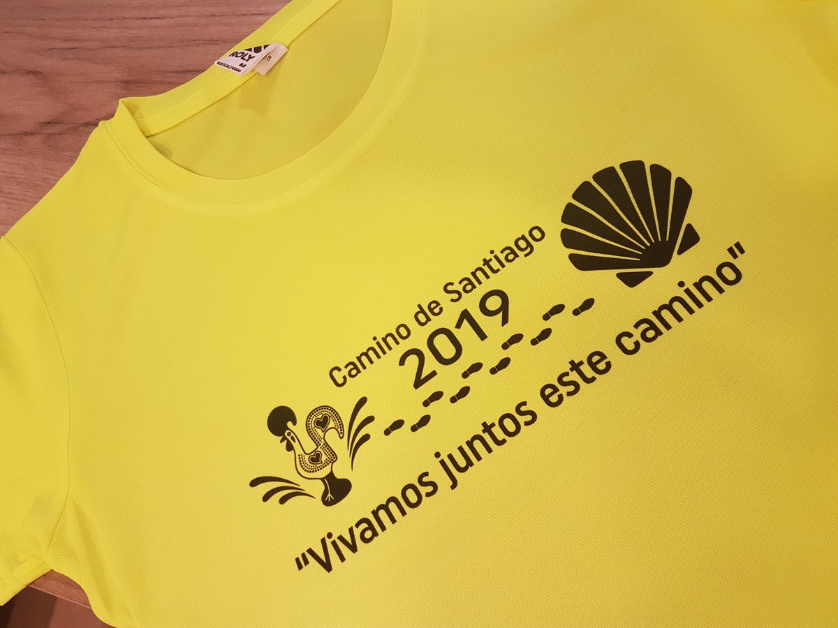 camisetas personalizadas camino de santiago