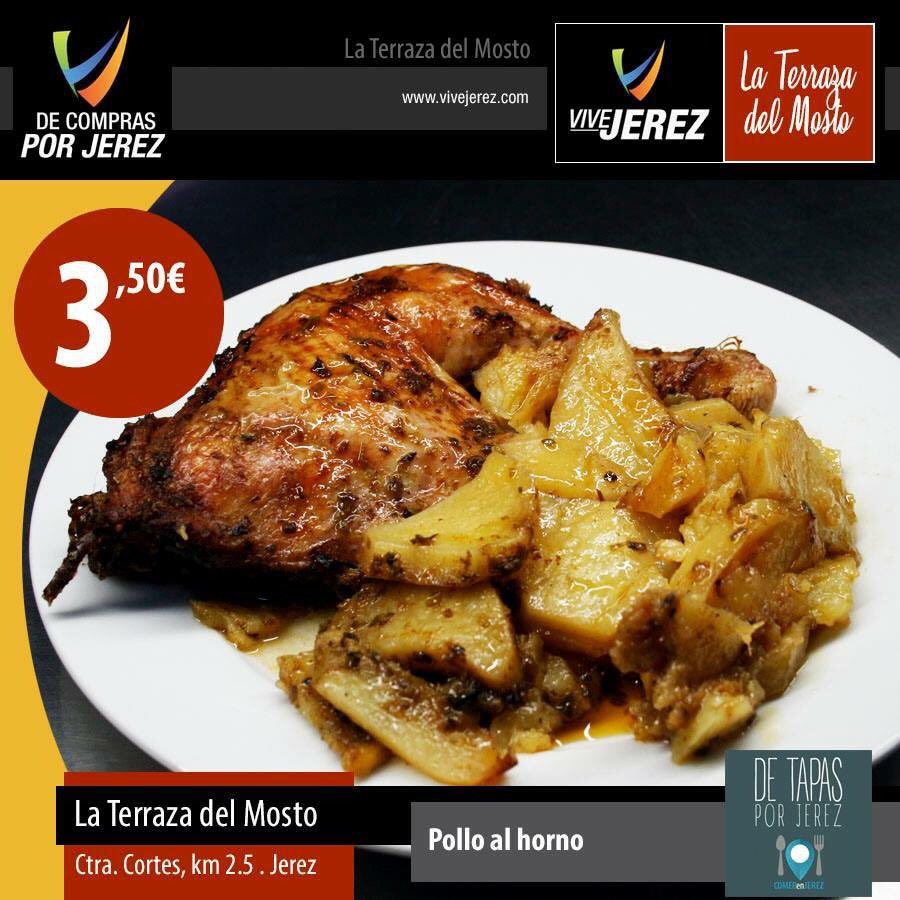 ComerEnJerez's tweet photo. Jueves = Pollo al horno
Jueves = Almuerzo de cine en La Terraza del Mosto
Cuestión de lógica! 🤔... 😋 https://t.co/HidLQr8m2B