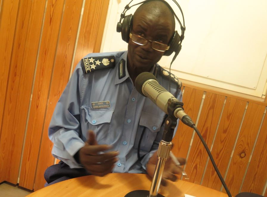 Police Spokesperson, Major Gen Daniel Justin
