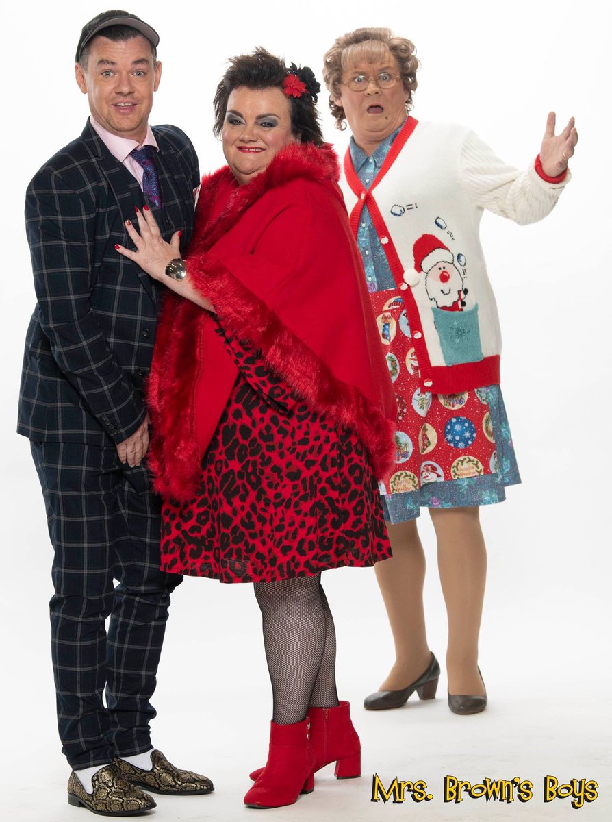 KeepUpWithMBB's tweet photo. Who saw the Mrs Brown’s Boys 2018 Christmas Special on Christmas Day? 

Did you get a Version of Maggie for Christmas? - Don’t Forget to Tune into the New Year Special on 1st January 2019 at 10pm on @BBCOne #MBBXmas https://t.co/KS9j5lBM7l