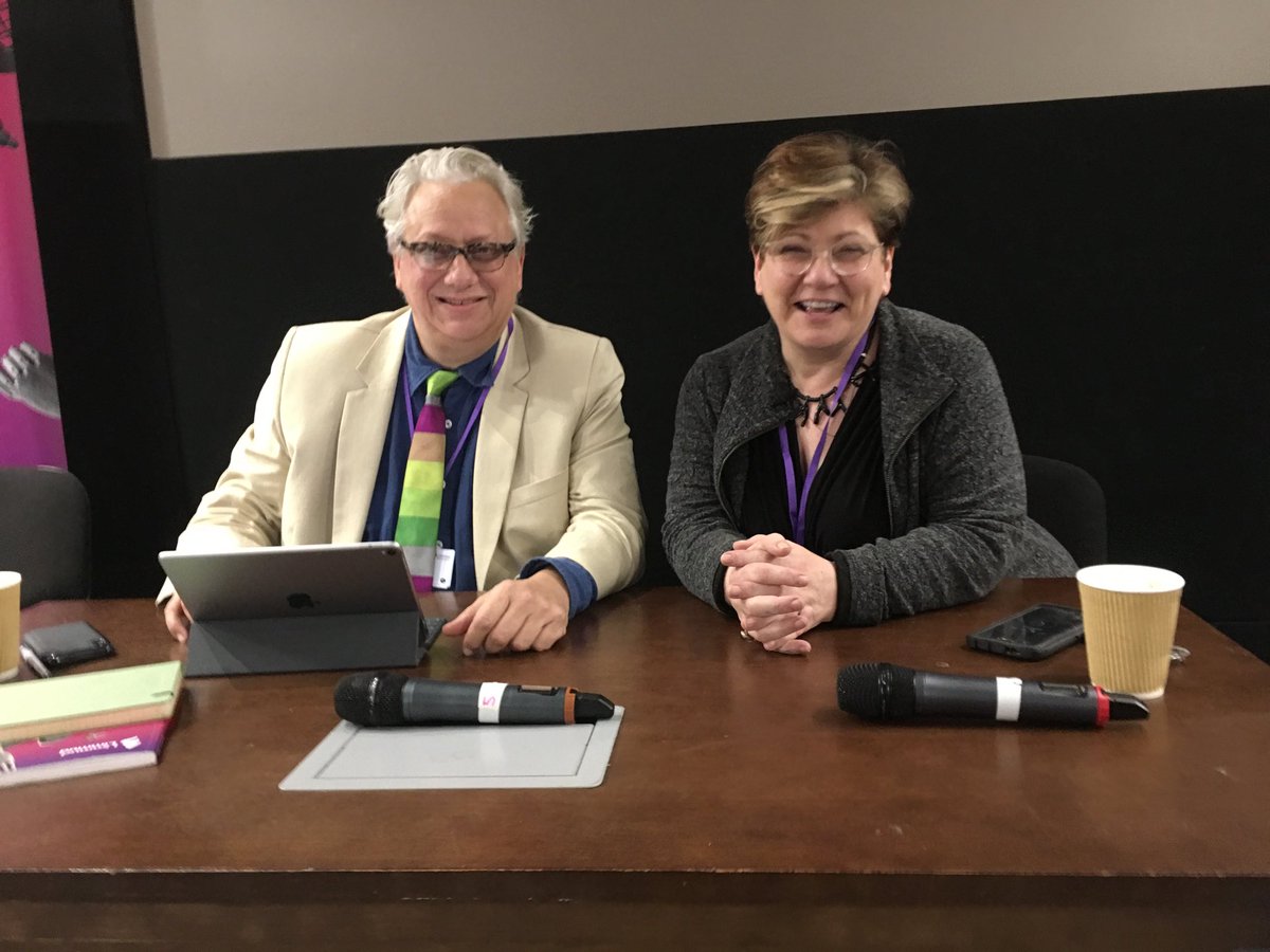 irenejuliawise's tweet photo. Great session right now - @jonlansman in conversation with @EmilyThornberry at #Limmud18 #limmud https://t.co/tKvIPCqRV8