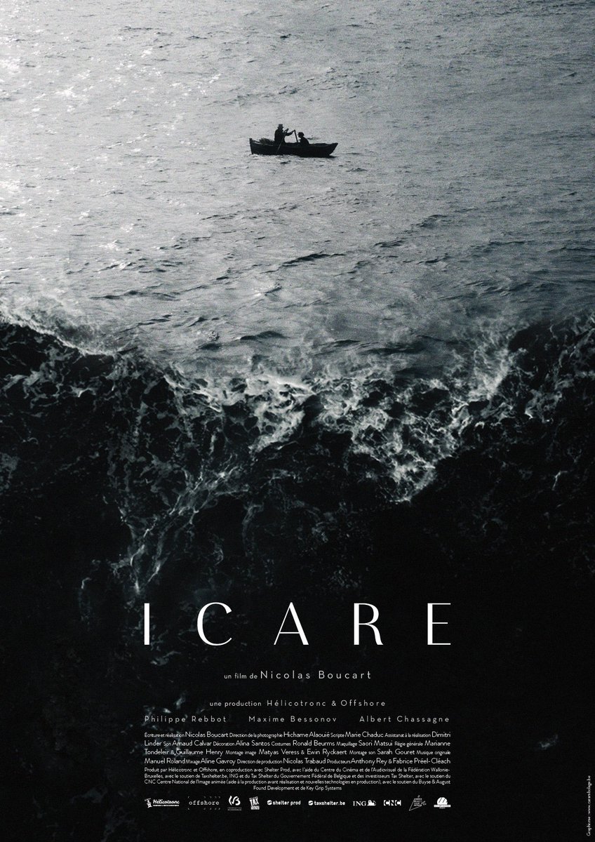 ICARE de Nicolas Boucart est short listé aux #Oscars2019 et #Magritte2019.
Profitez-en pour voir le film librement sur Vimeo !
Une coproduction <a href="/helicotronc/">Hélicotronc</a> - <a href="/OffshoreFilms/">Offshore</a>, distribuée par <a href="/ManifestFr/">Manifest</a>. #Icare
vimeo.com/308385067