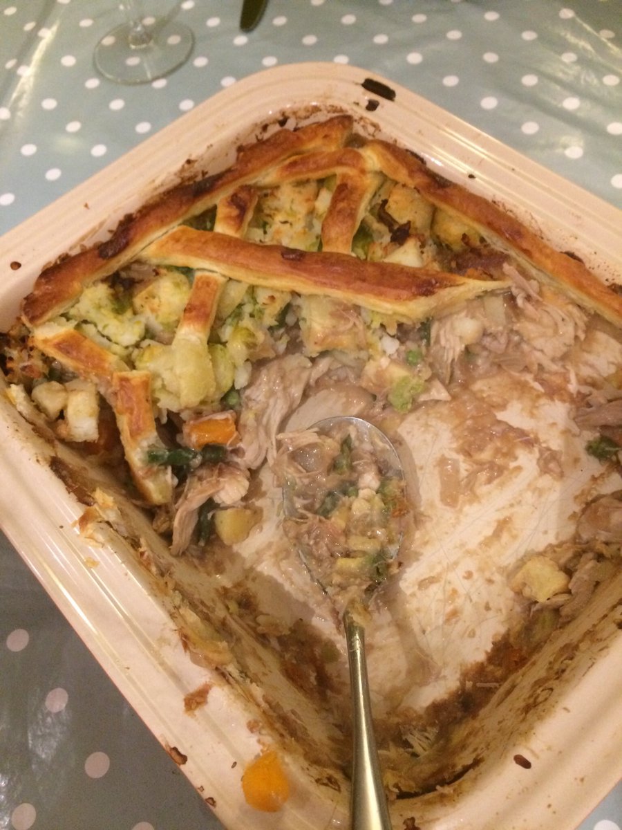 Boxing Day Pie went down a treat with the whole family @waitrose FOOD Dec 18 #toddlerfriendly #leftovers