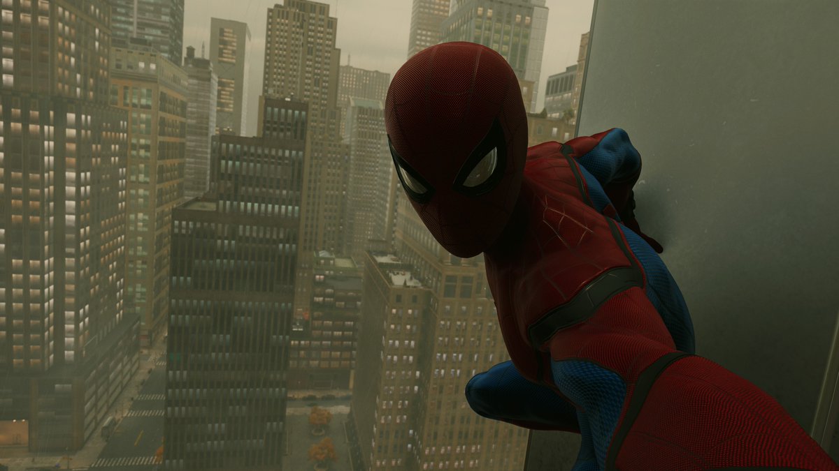 Positive_Nomad's tweet photo. Spidey looking shifty @Urban_Tentacles #VGPUnite #spiderman #openworldgames #Exploringgames #gamingscreenshots https://t.co/7iy3fzO0wW