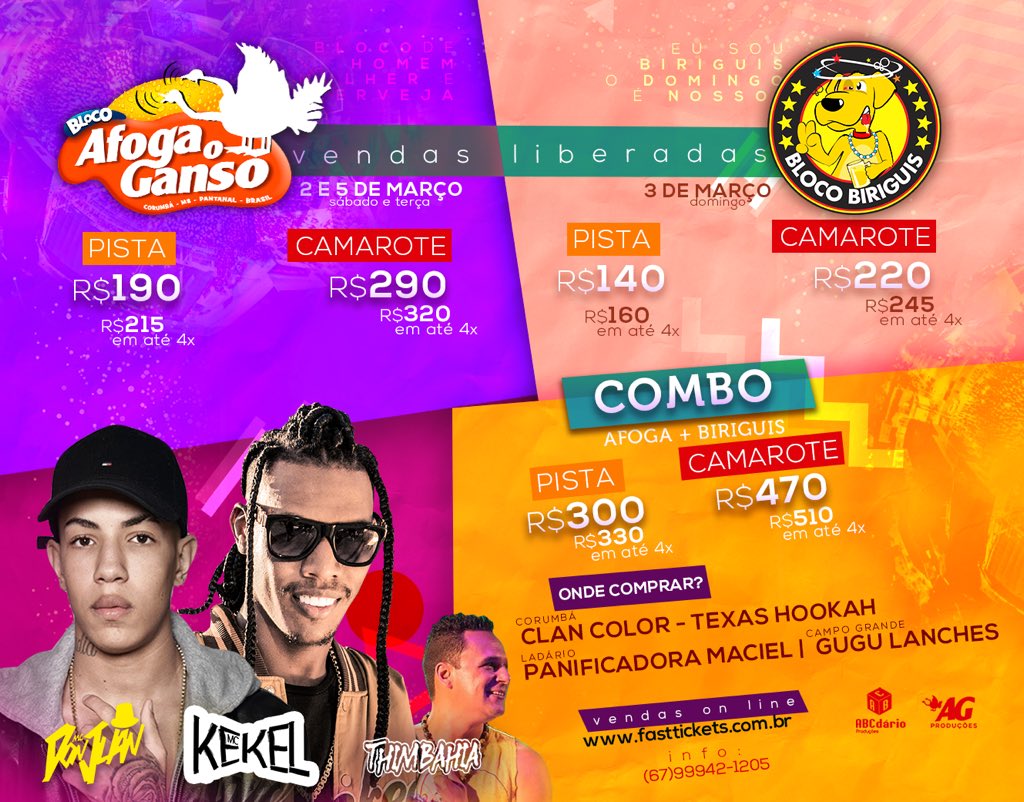 BernardoRamos86's tweet photo. Vendas Liberadas ! Se joga no mundo do carnaval! #Afoga #biriguis https://t.co/HsenSO4HDP