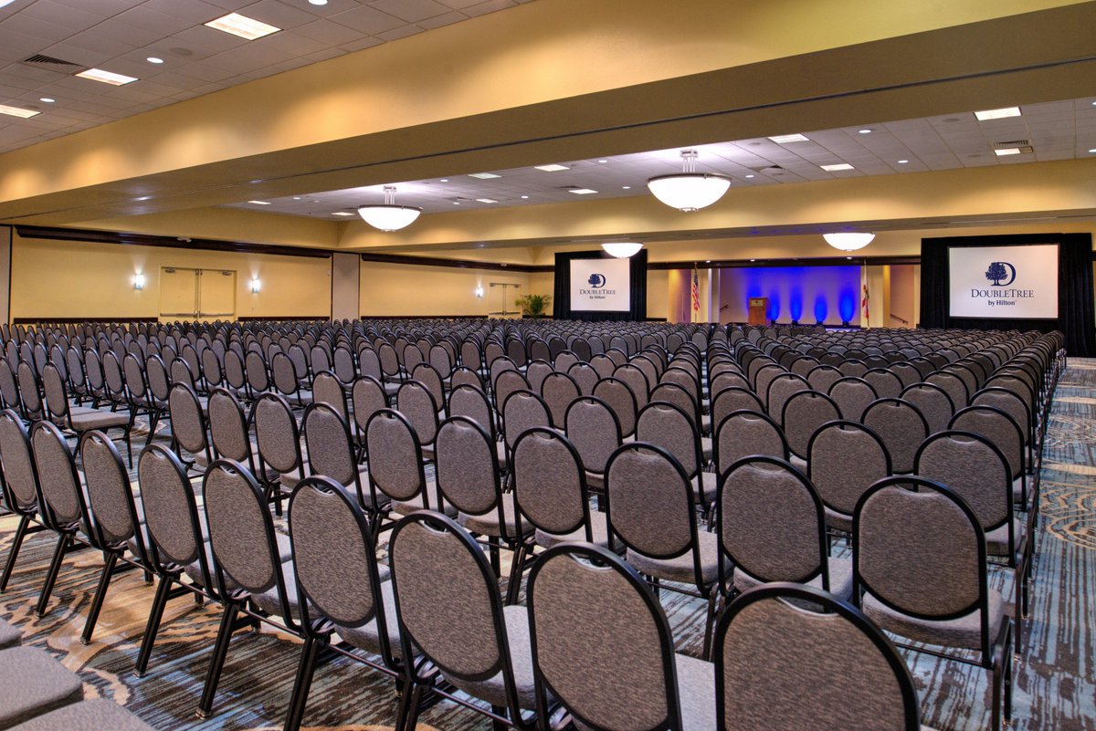 DoubletreeTampa's tweet photo. Host your next event at the Doubletree by Hilton Tampa Airport- Westshore. Come and experience our newly renovated event space all located on the first floor https://t.co/0LlVq2k776