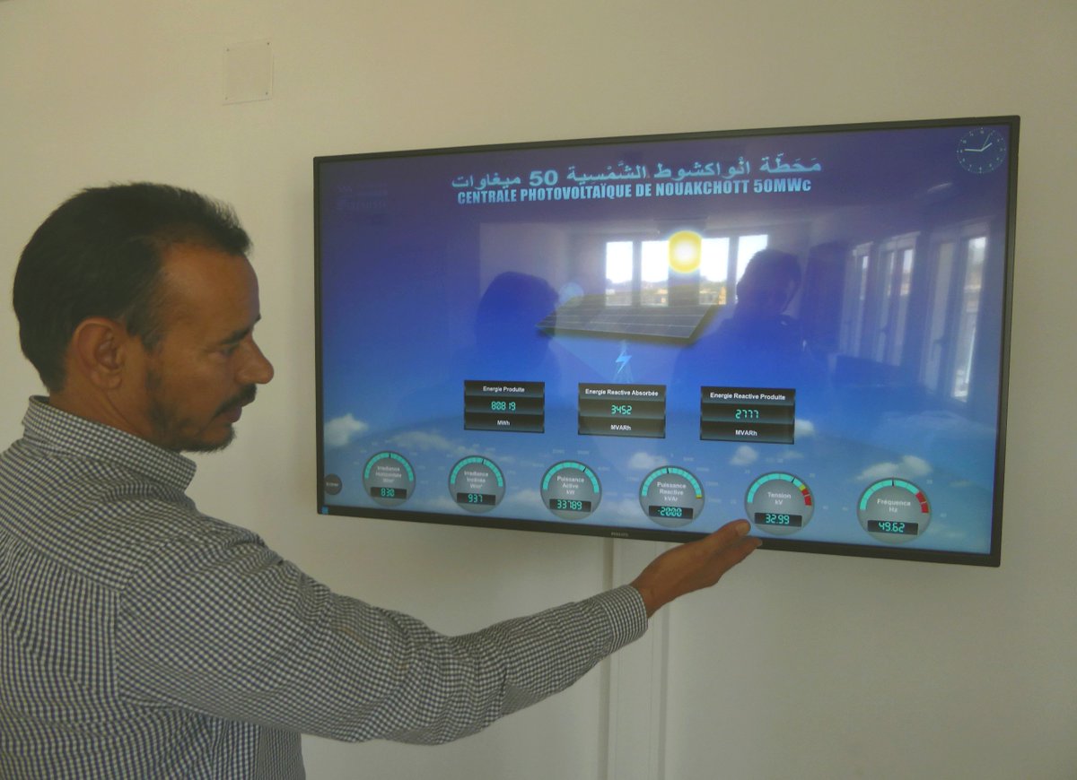 aera_group's tweet photo. @aera_group conducted new site-visit to support 1st verification of Toujounine 50 MW #Solar PV plant and 2nd verification of Nouakchott 30 MW #Wind Farm in #Mauritania. Projects shall issue #CarbonCredits for an equivalent of 105,000 tons of CO2 avoided #SOMELEC #CarbonFinance https://t.co/T8VW4KsmNo