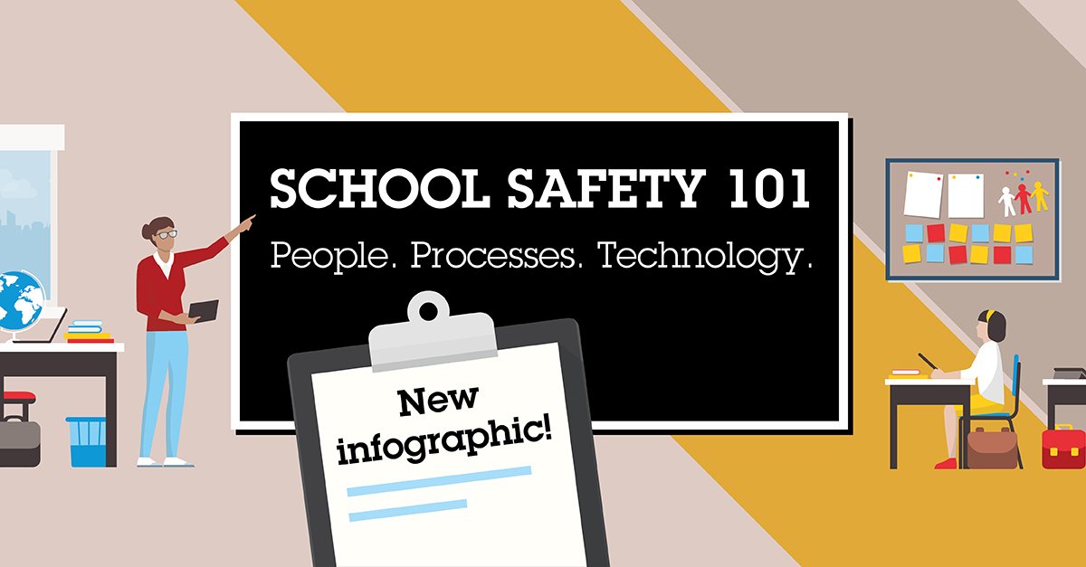 Axis_NA's tweet photo. What does it mean to have a well-rounded school safety plan? Having the right people, processes, and technology in place. See if you make the grade: https://t.co/qBoSqQk0vK https://t.co/rFnR4CEBqr