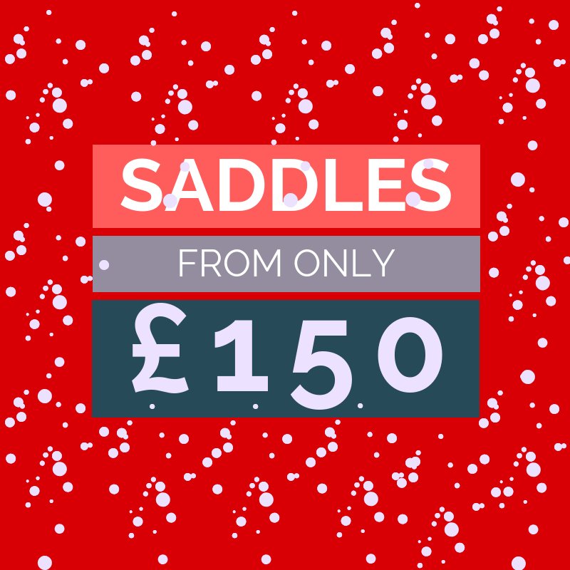 SaddlesDirect's tweet photo. From ONLY £150.00 and available to TRIAL BEFORE YOU BUY TOO. Shop SALE SADDLES here: https://t.co/pCwl9PCdFt
#HorseChatHour #TheDressageHour #247Equestrian #HorseHour #HorseBloggers #ponyhour #Albion #Passier #Prestige #Oakfield #Bates #Kieffer #BlackCountry #SALE #Saddles https://t.co/IL6HWrmK5a