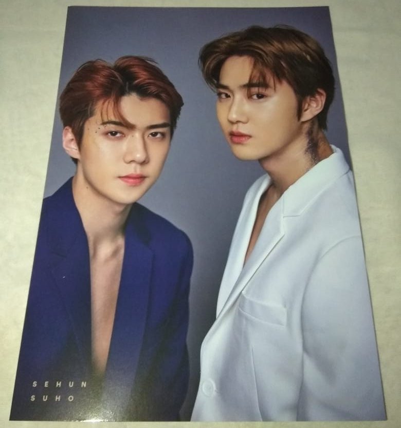 NeouiShop's tweet photo. EXO Season Greeting 2019

- A4 Poster Unit (IDR 40k/each)
D.O-Chen ✔
Suho-Sehun✔
Chanyeol-Kai🚫
Baekhyun-Xiumin✔

- DVD : 100k✔ https://t.co/DMnIJ5q56X