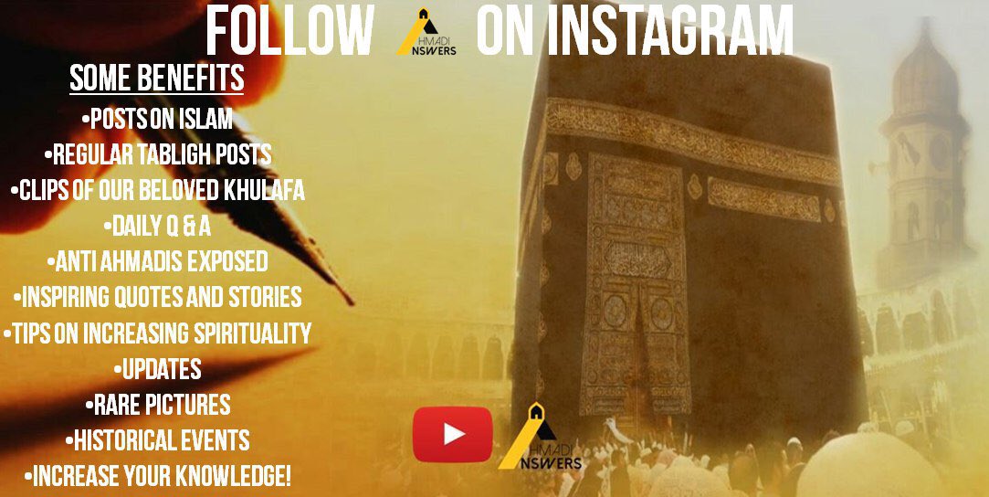 instagram goal is to get as many non ahmadi and ahmadi followers so they can also benefit http instagram com ahmadianswers pic twitter com wrj4kk2svg - instagram historical!    followers