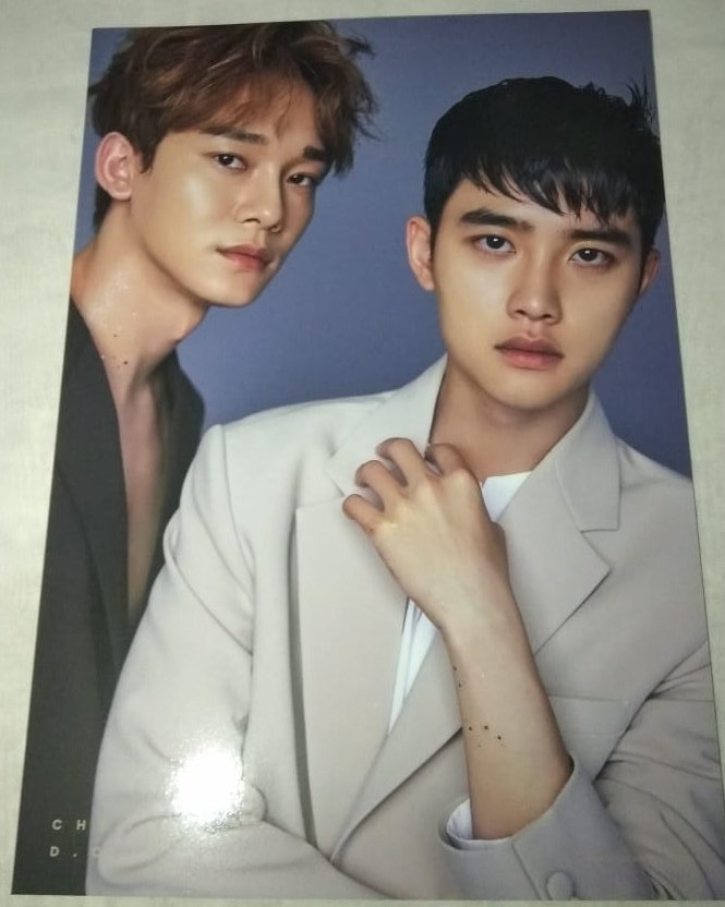 NeouiShop's tweet photo. EXO Season Greeting 2019

- A4 Poster Unit (IDR 40k/each)
D.O-Chen ✔
Suho-Sehun✔
Chanyeol-Kai🚫
Baekhyun-Xiumin✔

- DVD : 100k✔ https://t.co/DMnIJ5q56X
