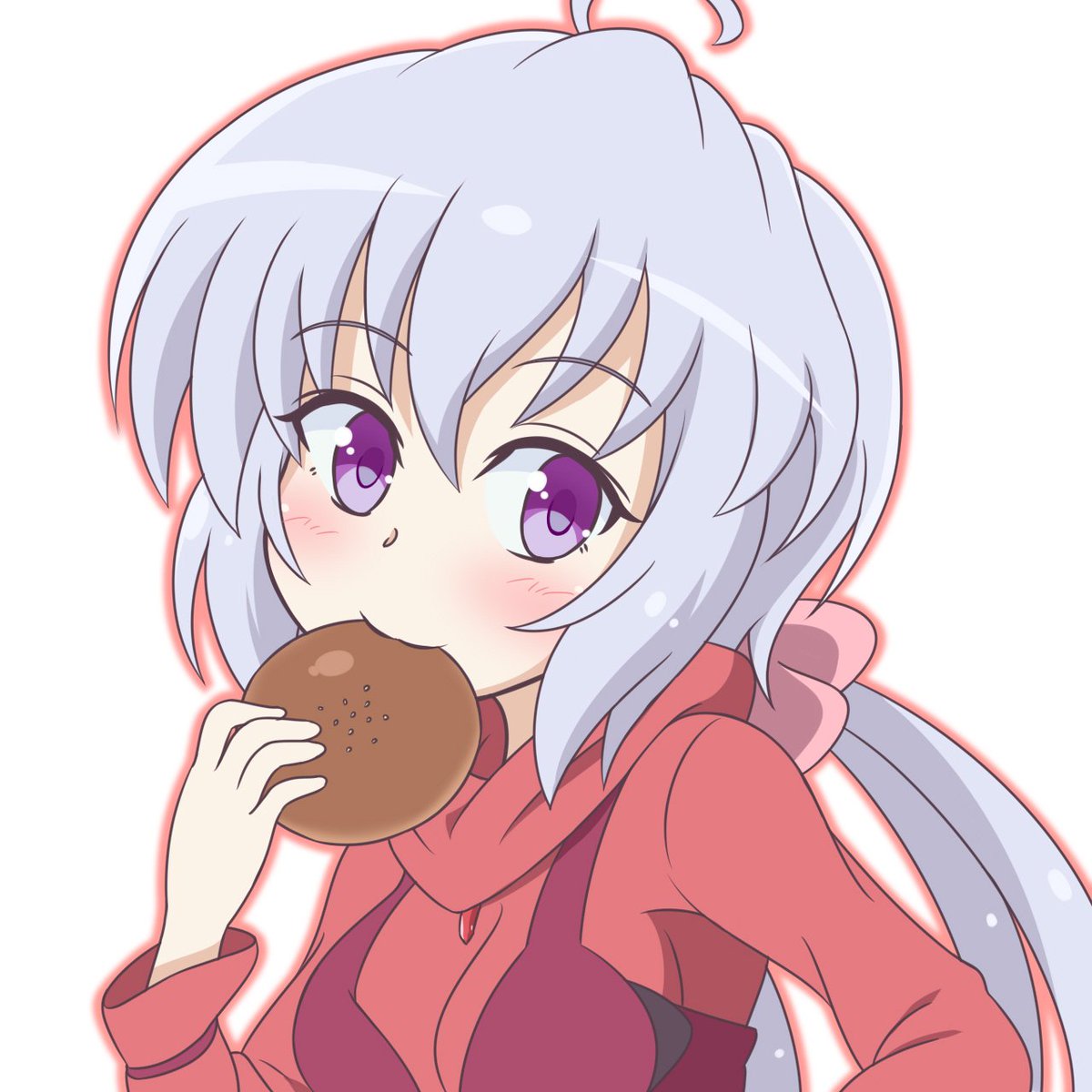 雪音クリス 「あん!!パン!!!
#雪音クリス生誕祭2018
#シンフォギア生誕祭イラスト 」|よすずのイラスト