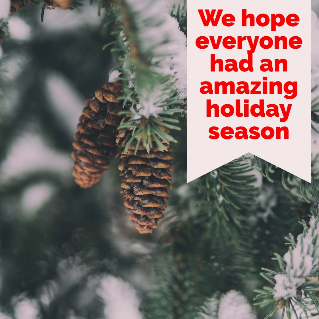 SentinelSolar's tweet photo. How quickly the holidays come and go. 
We hope everyone enjoyed some rest and relaxation with family https://t.co/tRnPOFg30B