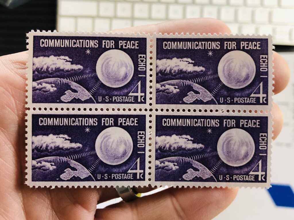 Here’s another one I love. First, of course, because it’s really about the idea that we are all of one community - the community of Earth - and that once you can see the curve of the planet (and use it) destructive and distracting differences blur and cooperation becomes obvious.