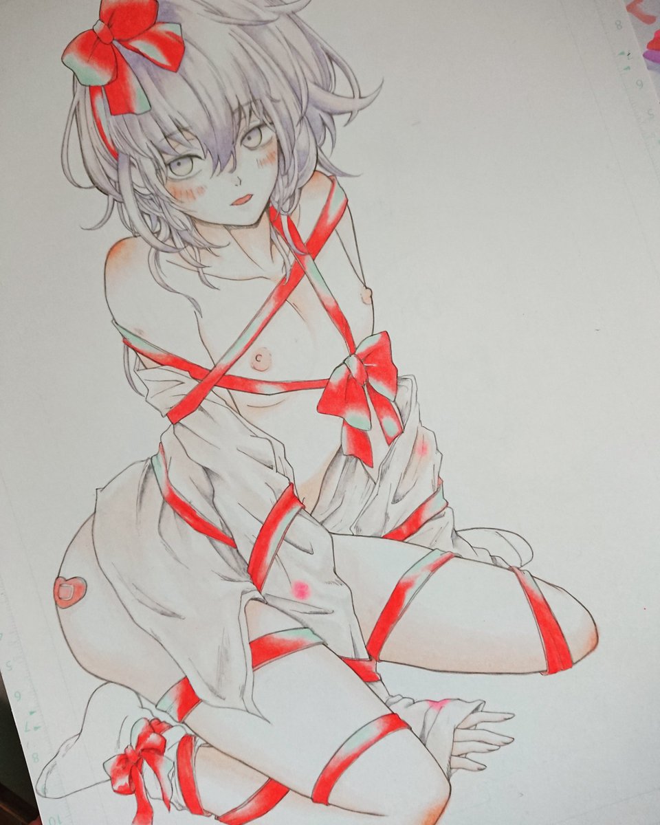 アナログが楽しいです✏️

#落書き #イラスト #男の娘 