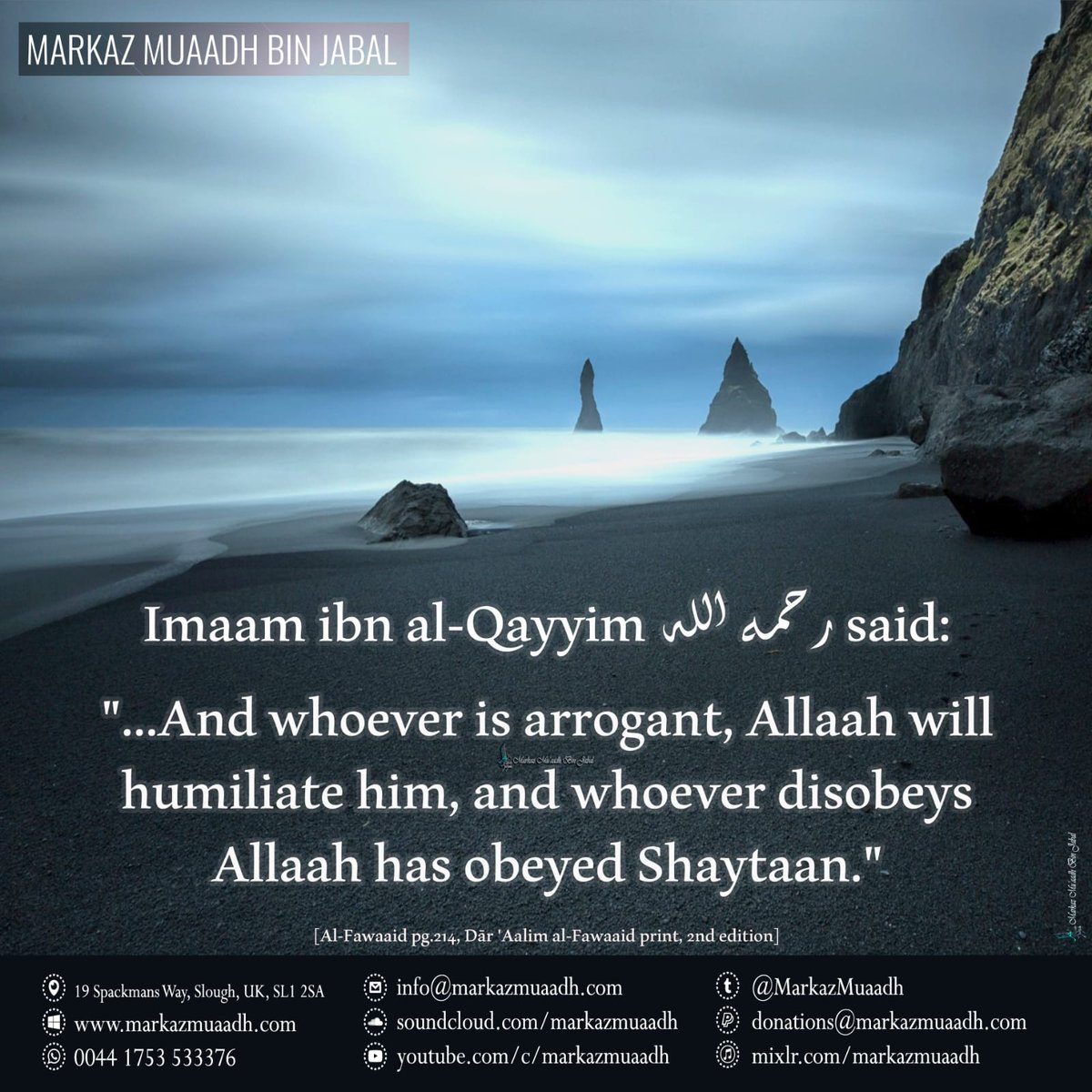 MarkazMuaadh's tweet image. The end result of those who reject the truth and look down upon the people...