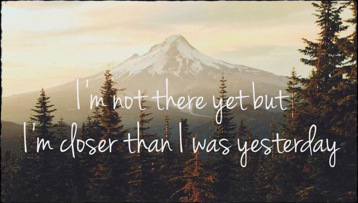 RedBudRunClub's tweet photo. Just make today better than yesterday. That alone is progress. #didyouwalktoday #didyouruntoday #takeawalk #gorun #RedBud #runclub https://t.co/njEPZmwzvt