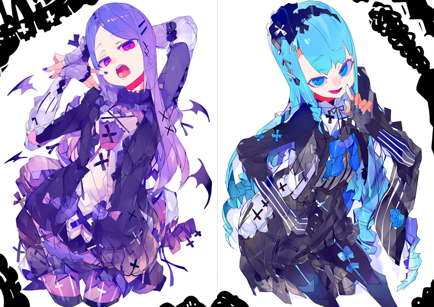 「C95新刊になります。
「ヨルアンシズム」フルカラーイラスト本B5/16p 50」|キヨイチ＠イラストお仕事募集中【現在9件受注中】ご依頼はDMよりのイラスト