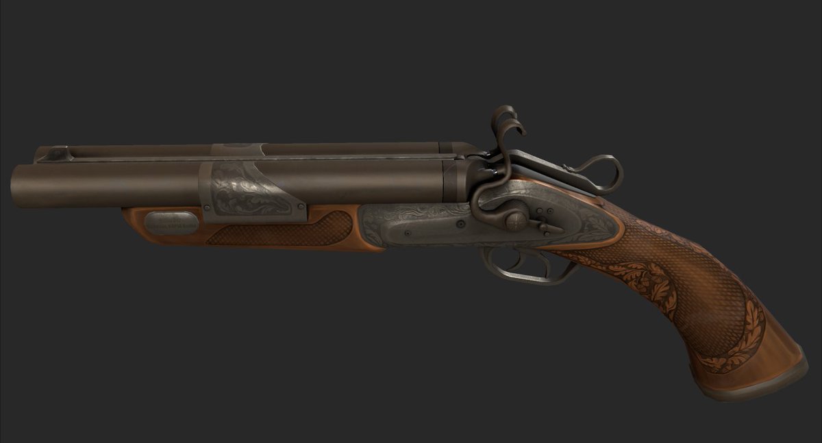 AnnaMimik's tweet photo. Finished texturning my first gun model. I quite enjoyed this experience. My research in weapon design uncoverered a ton of esthetics in this lethal product. Many ideas to use later on in my other models.
#gamedev #3d #design #indie #indiedev #gaming #luparashotgun #KAPIAgame https://t.co/6GUCQ7PmQY