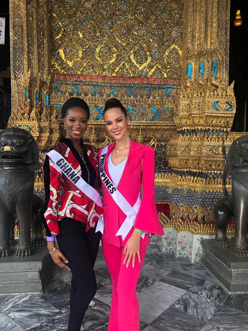 MissUniverseGh_'s tweet photo. #MUG18 | The Miss Universe Ghana Organization congratulates @catriona_gray on her win! We do look forward to amazing year’s reign. 💖💖 https://t.co/7V1o57qT62