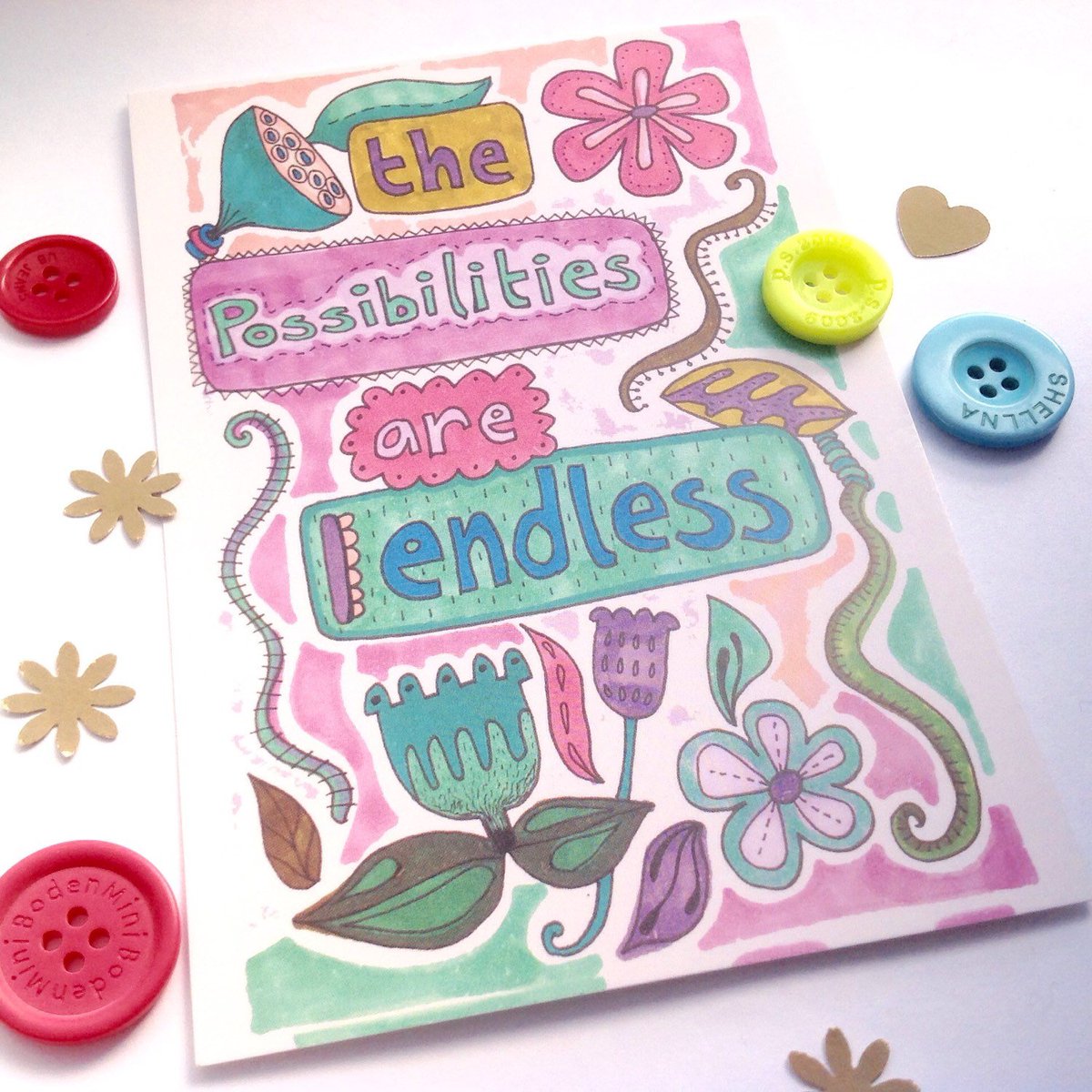 buck_lj's tweet photo. Positive Quote Postcard, The Possibilities Are Endless, New Job, Graduation, Self Care Quotes, Affirmation Card, Positive Quotes, Motivation https://t.co/c7k45erCDD #FriendMotivation https://t.co/WH9fzQVCzF