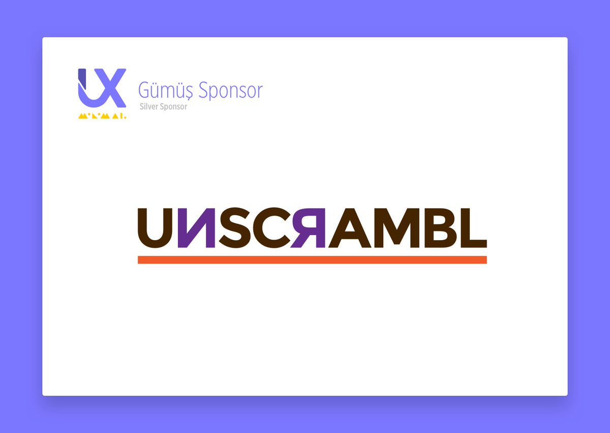 ux_minimal's tweet photo. #unscrambl will be our new sponsor. Thank you for your support. π₯³π
#UXminimal #Meetup
----
https://t.co/fVd16PK7Vy https://t.co/AcpLos4dYE