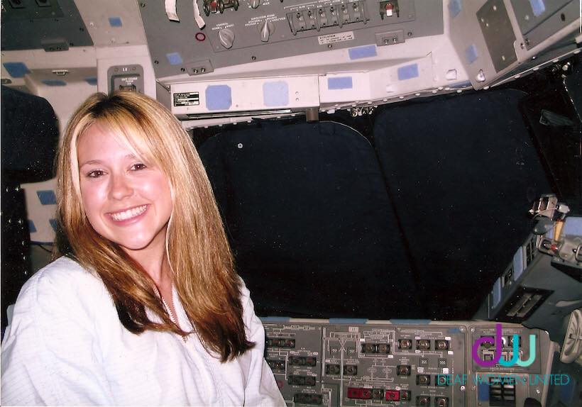 ManosdelCorazon's tweet photo. Thank you, Julia Velasquez, for breaking barriers for future Deaf astronauts and showing Latinx DDBDDHHLD youths how to dream bigger.
Image description and her biography can be found in link: https://t.co/MnOIrGTgGk
#Repost @deafwomenunited
#StudentAstronaut #OwnItconCMC https://t.co/o6OB8HVSX3