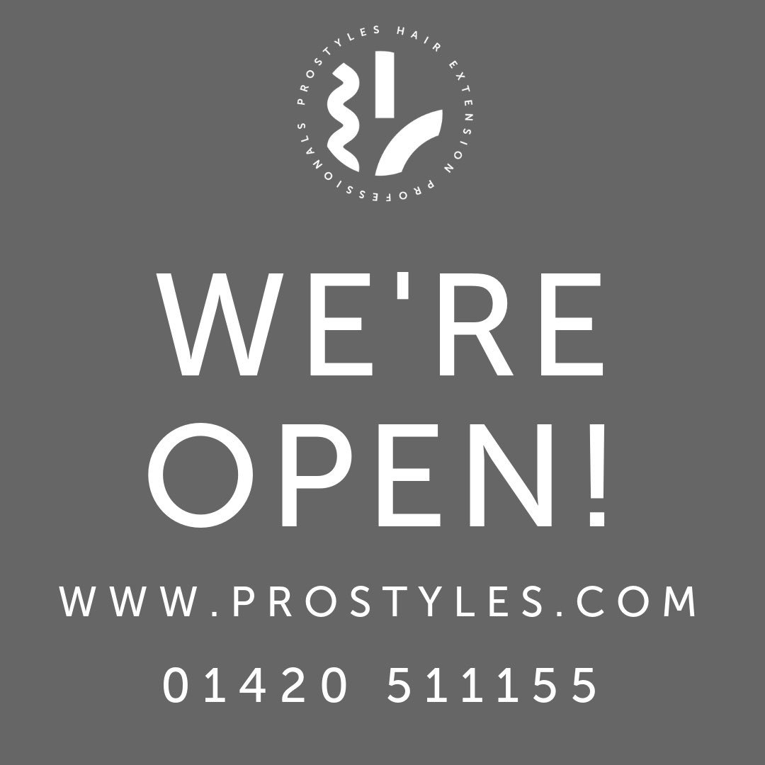 Prostyleshair's tweet photo. We’re open today and tomorrow from 9-5!

Order online at https://t.co/xLrLRFkX0f or call 01420 511155 for next day delivery! https://t.co/cjzbs2Ppqj