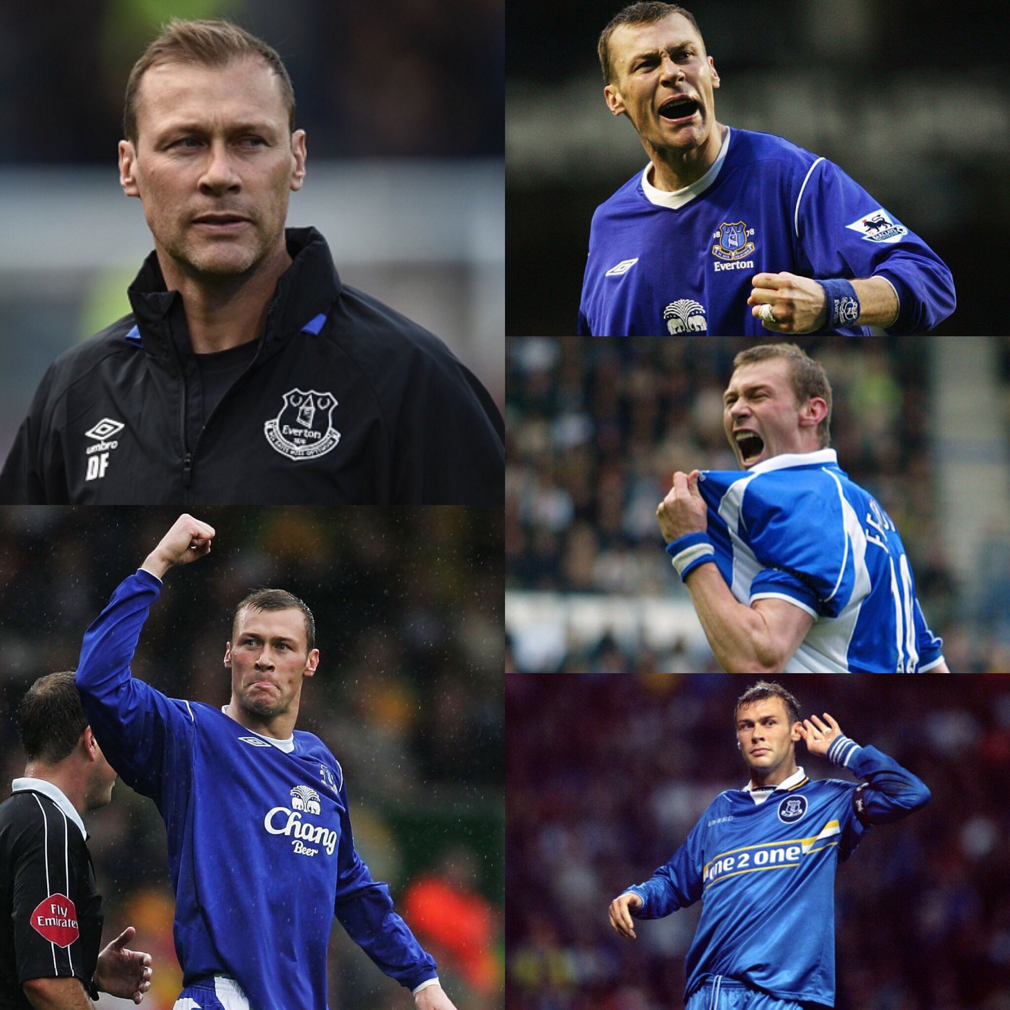  Happy 47th Birthday to Everton legend and first team coach Duncan Ferguson 