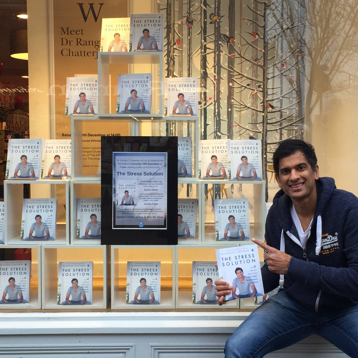 drchatterjeeuk's tweet image. My new book The Stress Solution is out today! Up to 80% of what a GP sees each day may in some way be related to stress. My book provides simple, accessible solutions to help you live a happier and calmer life. You can order a copy here: amzn.to/2GG4P07 #TheStressSolution