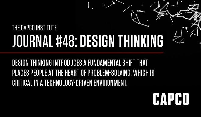 Capco's tweet photo. #CapcoJournal48 – experts from the #financial industry and academia share their views on #designthinking as a faster and more effective approach to #innovation and strategic #transformation. https://t.co/iAxuRKdmsh https://t.co/bIcylEkIDe
