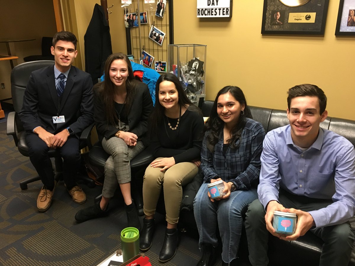 FoxRochester's tweet photo. These students from @PCSDSchools have crated virtual businesses via a national program - they explain their biz models next on @FoxRochester   #VirtualEnterprisesIntl. https://t.co/HFRJa0bBBY