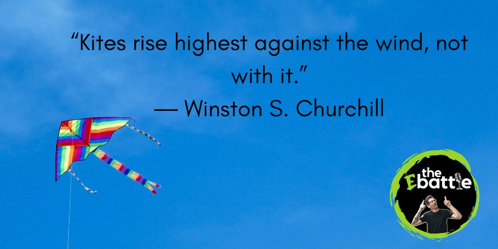 RyanGThomas_io's tweet photo. Kites rise highest against the wind, not with it."
.
Listen to The eBattle #podcast wherever you download podcasts 
.
.
.
#fridaymotivation #entrepreneur #entrepreneurship #entrepreneurlife #hustle #success #startups #motivation #podcast https://t.co/DEAPIP5goZ