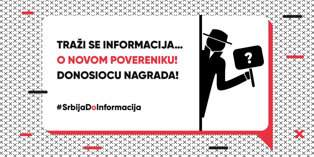 CRTArs's tweet photo. 🗣Kad je informativni mrak, informacije vrede suvog zlata. 
Da li ste čuli ko će biti novi Poverenik za informacije od javnog značaja?
Podelite uz hashtag #OperacijaPoverenik. Nagradićemo! 
U operaciji mogu da učestvuju i narodni poslanici #NSRS! 
https://t.co/VAfnDq2sKH https://t.co/gySgivNNNs