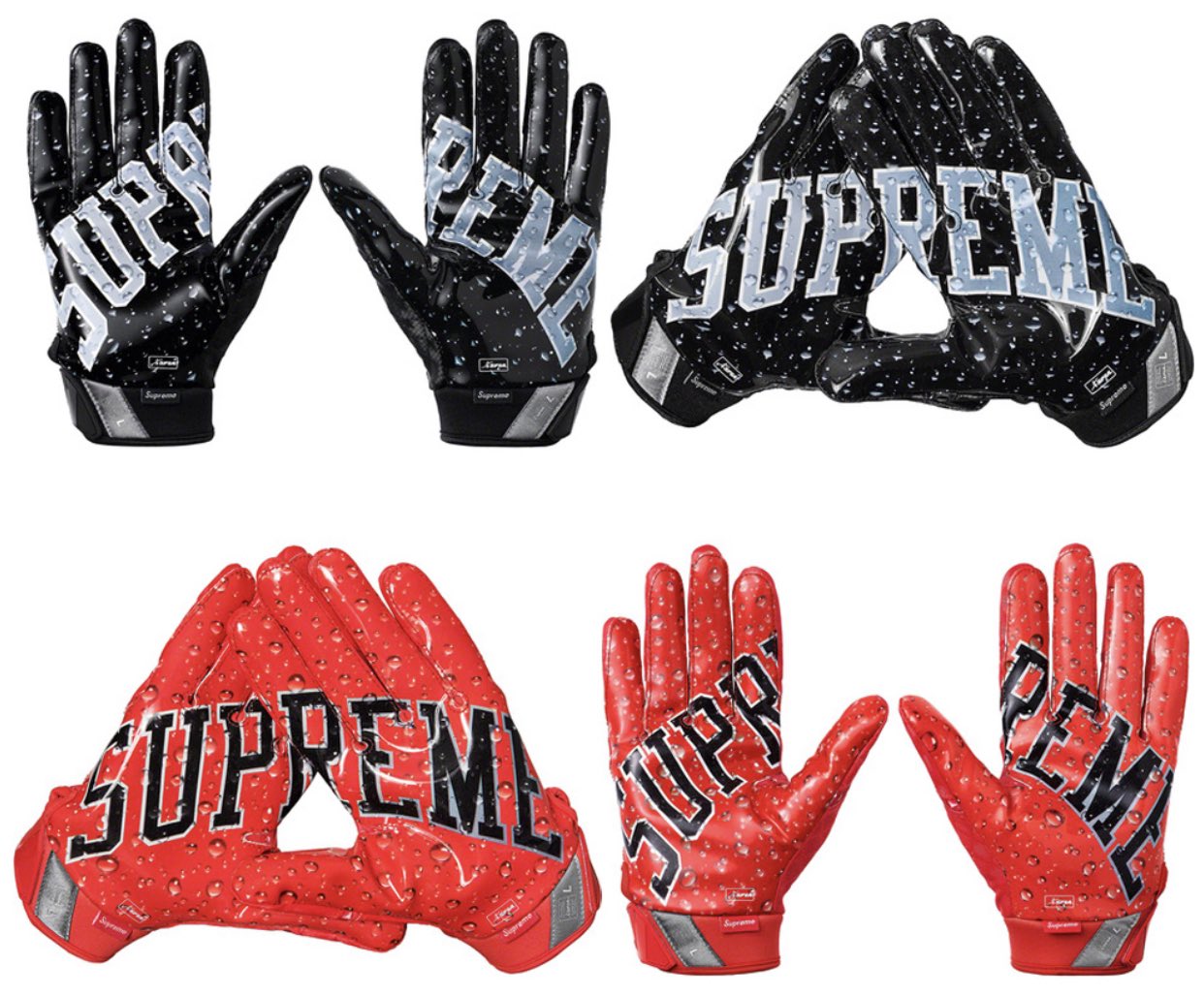 XL Supreme Nike Vapor Jet Gloves