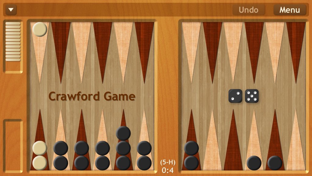 thebackgammon's tweet photo. ...and the game was saved #backgammon #crawford #backgammonist https://t.co/BkdJD6kktm