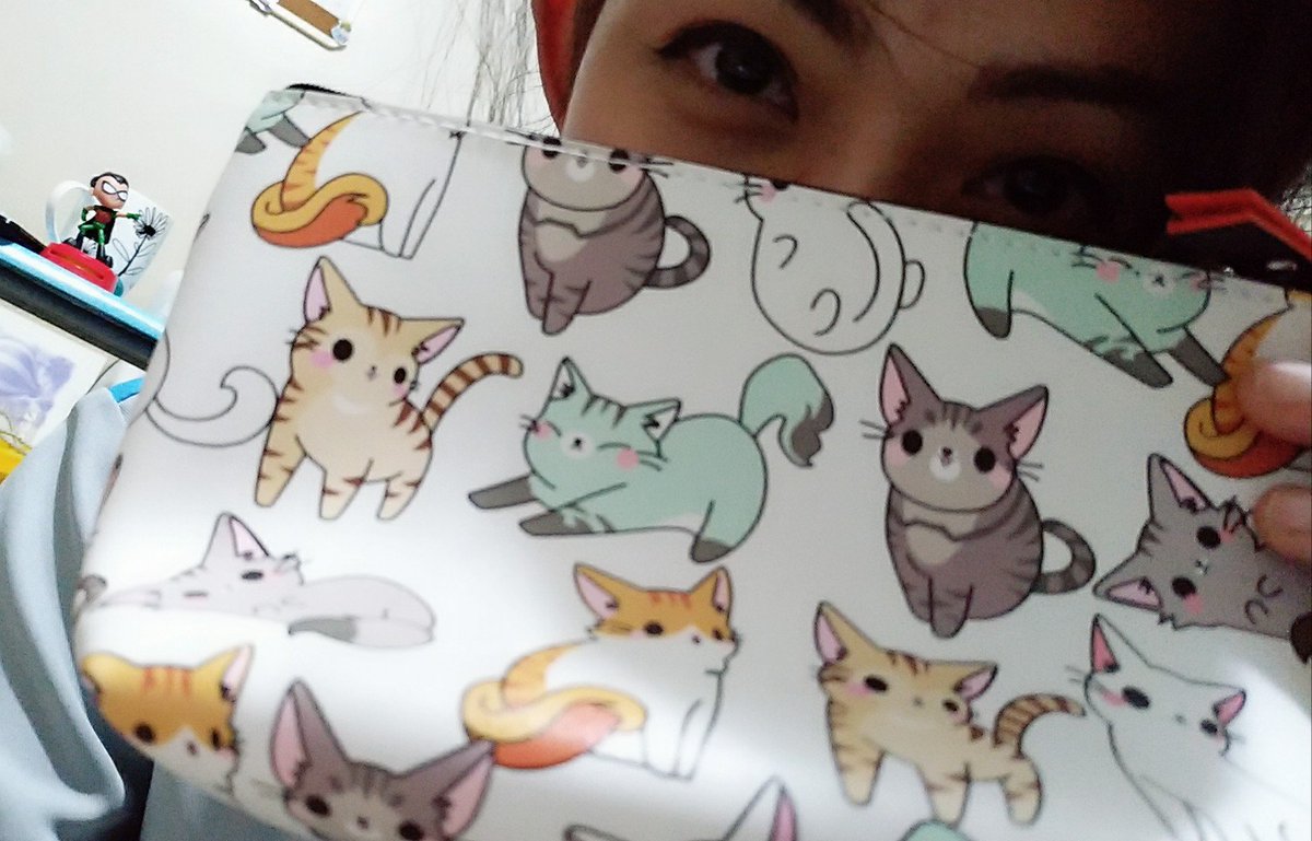 CosmicFairyDust's tweet image. Found the cutest little pouch!! #miming

And say hi to Robin everyone! 😹
