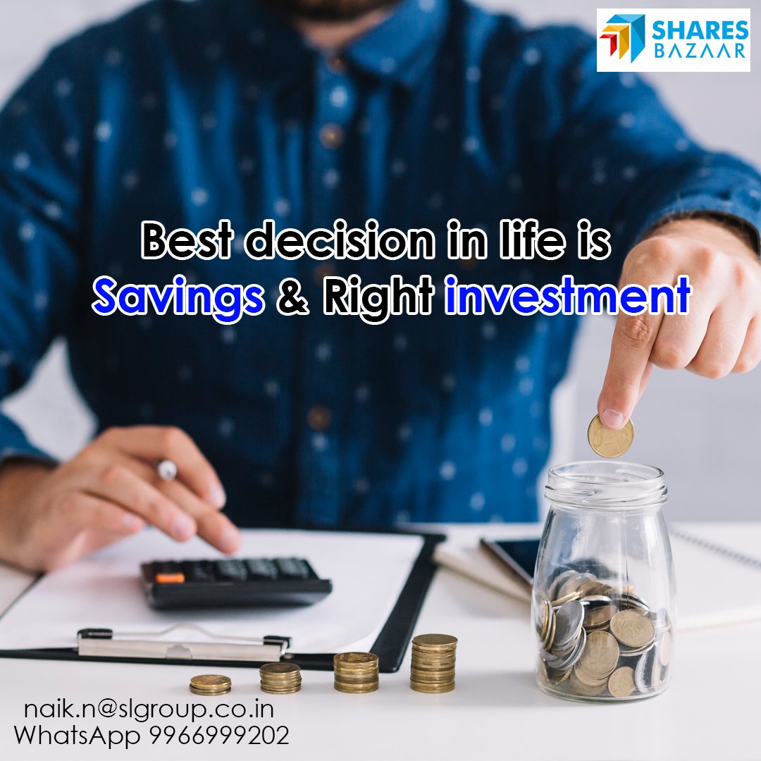 sharesbazaar's tweet photo. The Importance of saving money can help you become financially secure and provide a safety net in case of an emergency.  #StockAdvisorHyderabad #ShareMarketAdvisor #InsuranceAdvisor #MutualfundAdvisor #DematAccount #HowtoInvestMoney #HowtoBecomeRich #HowtoSecureFuture. https://t.co/U2oeyBVfI5
