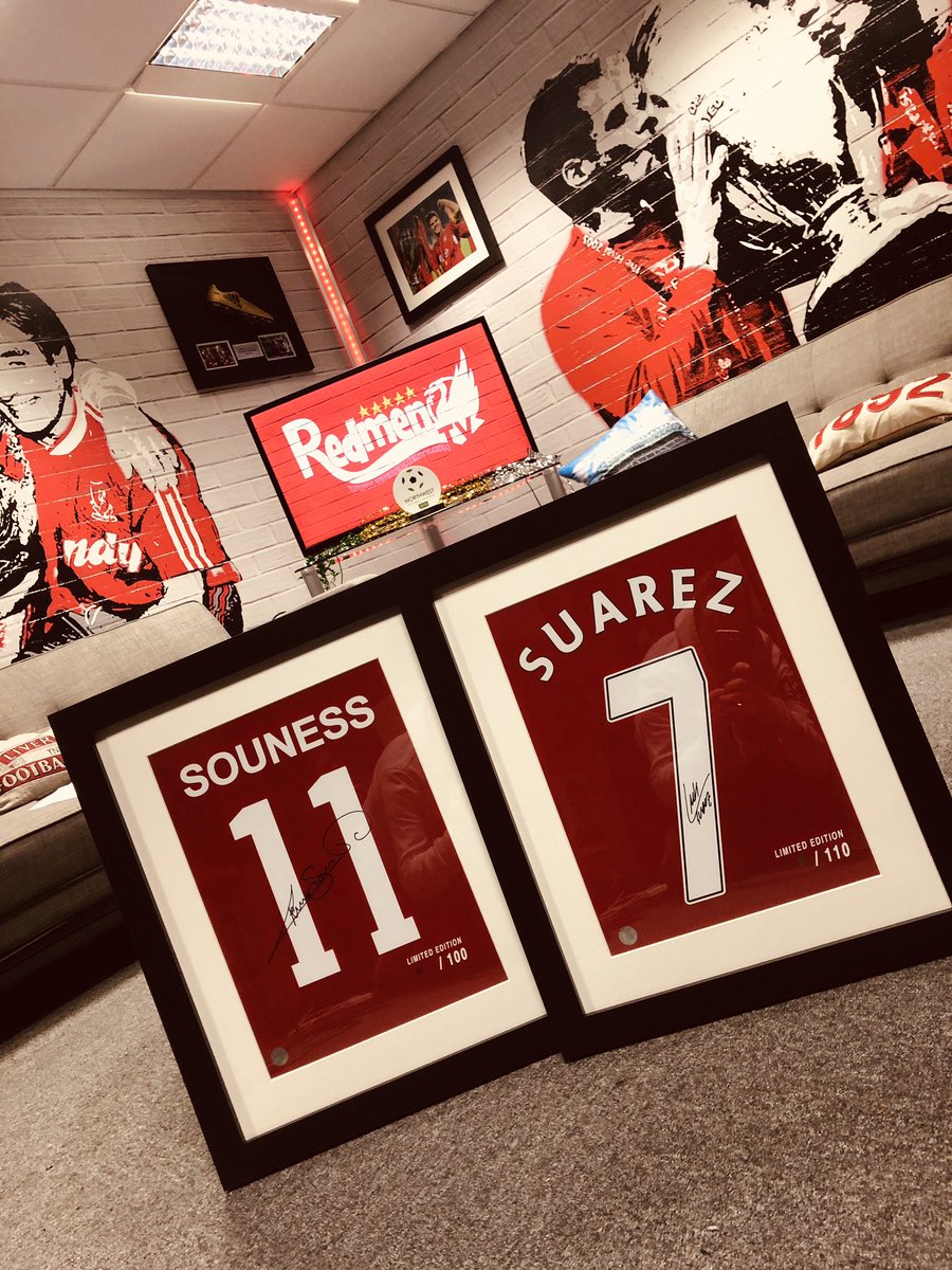 Competition!!! 

For your chance to win these LIMITED EDITION signed Luis Suarez and Souness prints courtesy of <a href="/a1memorabilia/">A1 Sporting Memorabilia</a> 

Follow <a href="/TheRedmenTV/">The Redmen TV</a> 
Follow <a href="/a1memorabilia/">A1 Sporting Memorabilia</a> 
RT this Tweet
Comment ‘Done’

Comp ends Monday 7th Jan

Good luck!! 🔴