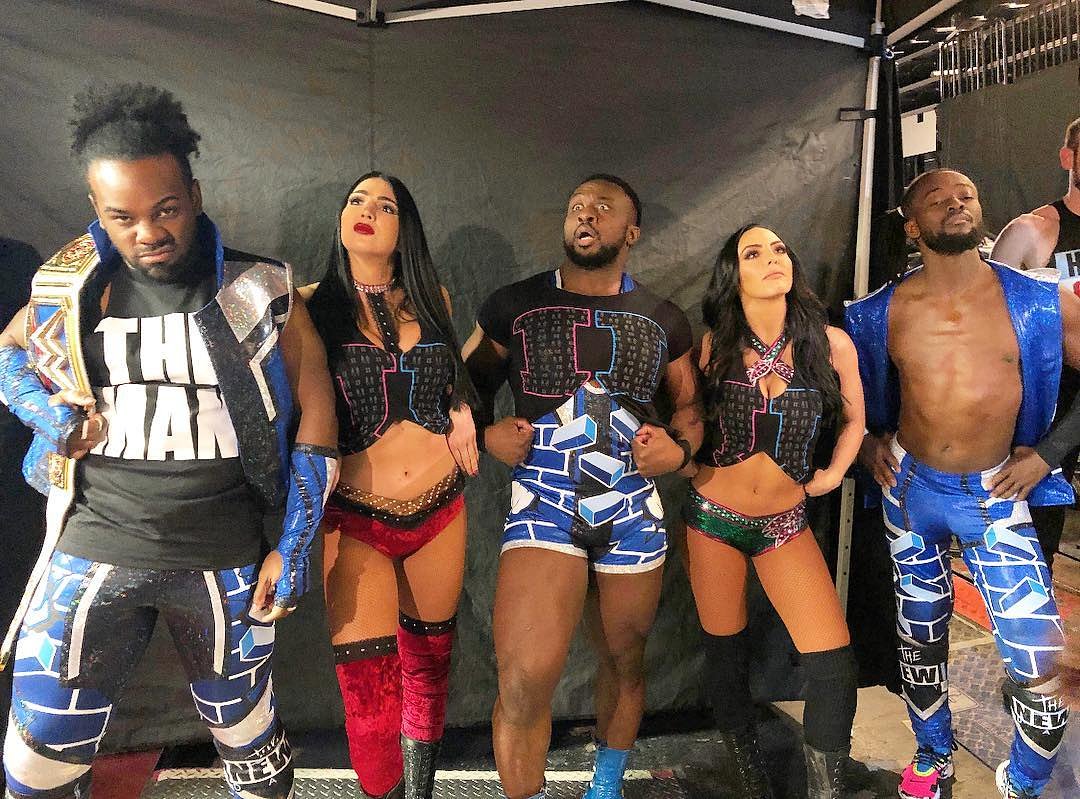 EwanECW's tweet photo. 2nd male #womenschampion is #xavierwoods
#iiconics #peytonroyce #billiekay #upupdowndown #bigewwe #kofikingston #wwe #wwebackstage #bigelangston https://t.co/EhkeHToQGy