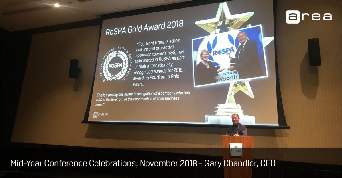 AreaWorkplaces's tweet photo. #AreaHighlights - Being awarded @RoSPA Gold certification, reflecting our well-developed health and safety management systems and culture and outstanding control of risk! #officedesign #workplacedesign https://t.co/1ydHpHTR4g