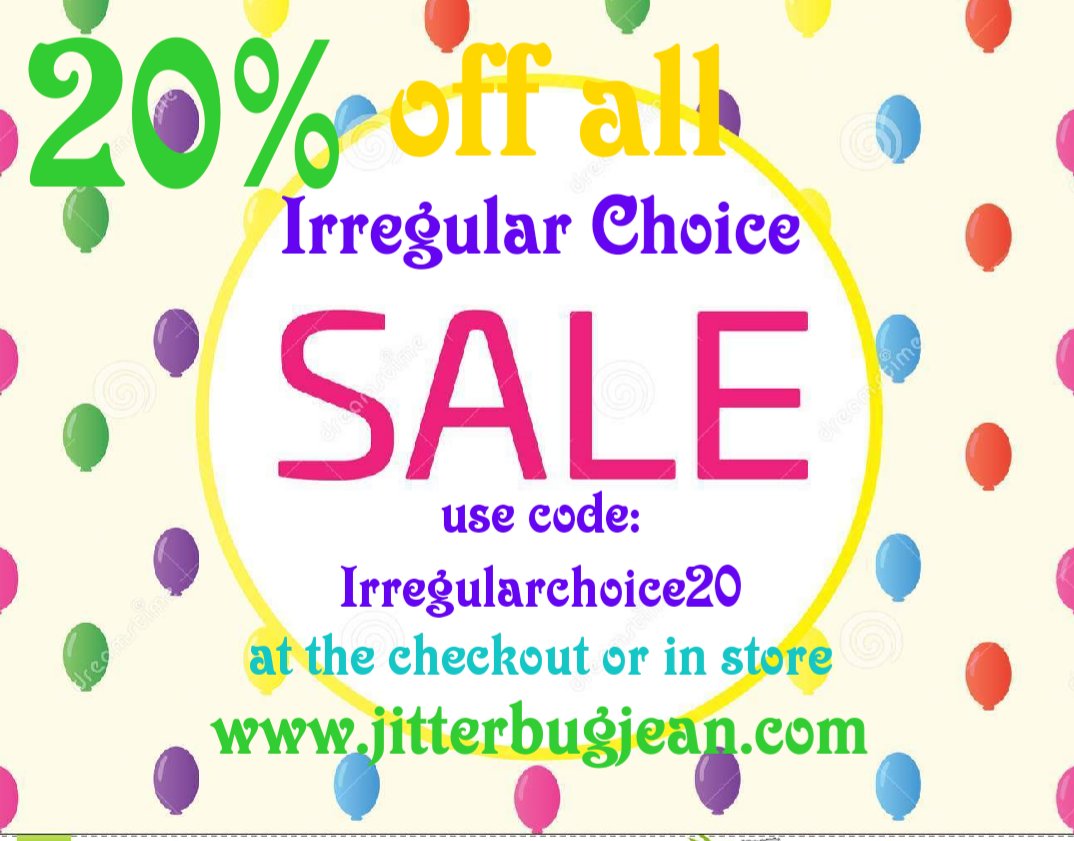 jitterbugjean's tweet photo. Grab a bargain @jitterbugjean #Halifax #thepiecehall #shoesaddict #irregularchoicestockist #backtowork https://t.co/6svwPr4wym https://t.co/3tPQNuS9du